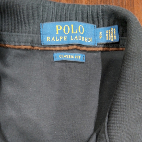 POLO - Men Polo Long Sleeve Shirt Size M Classic Fit - Picture 3 of 4